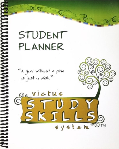 Victus Study Skills System Student Planner