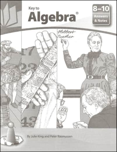 Key to Algebra Answers and  Notes for Books 8-10