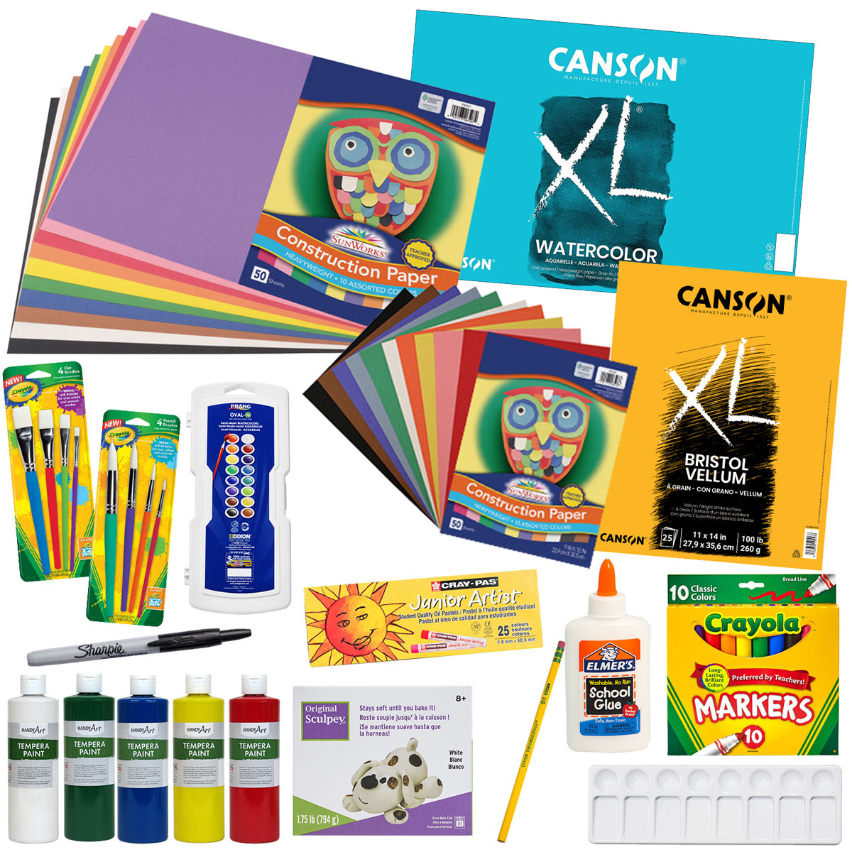 Home Art Studio Grade 1 Art Supply Package