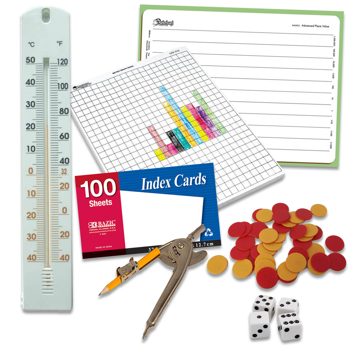 Horizons Grade 3-4 Add-On Manipulative Kit