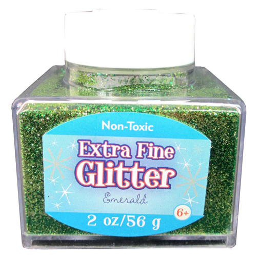 Extra Fine Glitter - Emerald 2oz