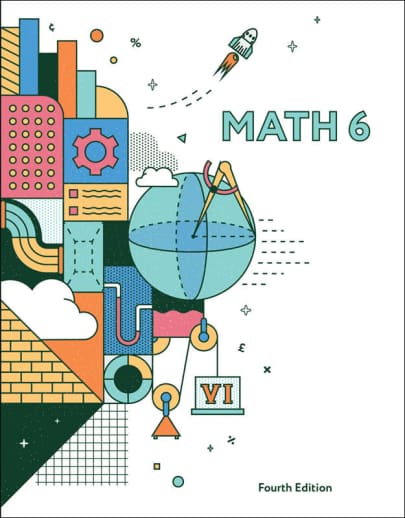 BJU Press Math 6 Student Edition 4th Edition