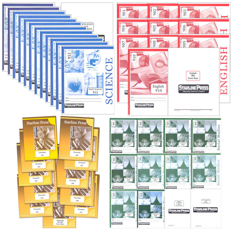 Starline Press 9th Grade Curriculum Package