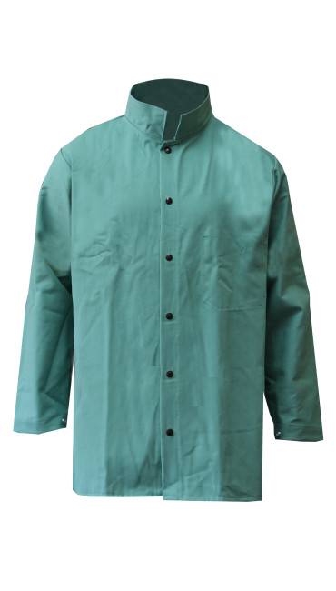 40" Jackets: 11 oz. Green FR Cotton