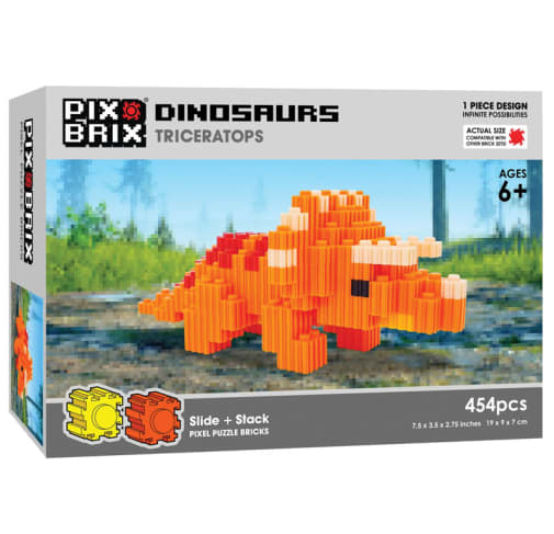 Pix Brix Dinosaur - Triceratops