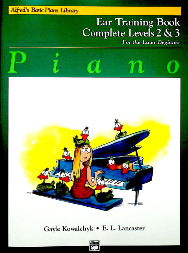 Alfred's Basic Course Level 2 & 3 Ear Training Book