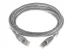 Cat6A Shielded Ethernet Patch Cable, Half-moon Boot, 6ft, Gray