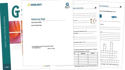 Science Instructor Guide Level G 4-Day (2020)
