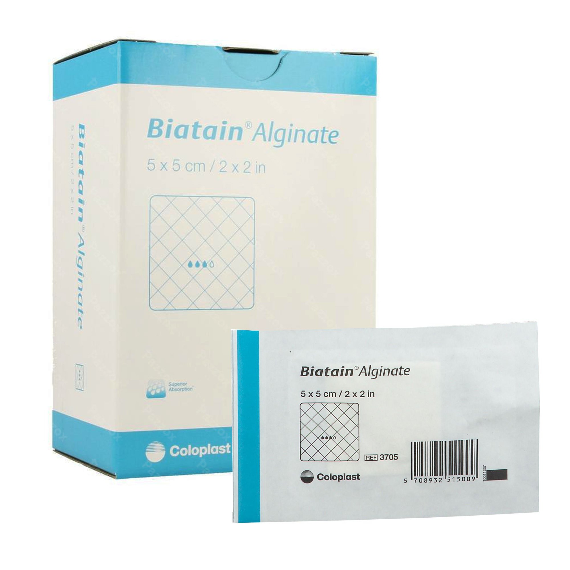 Biatain Calcium Alginate Dressing, 2 x 2 inch MK 327613