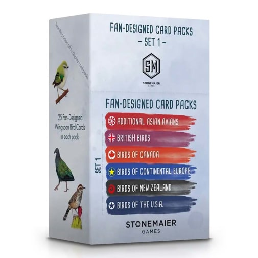 Wingspan Fan-Designed Bird Promo Pack: Set 1