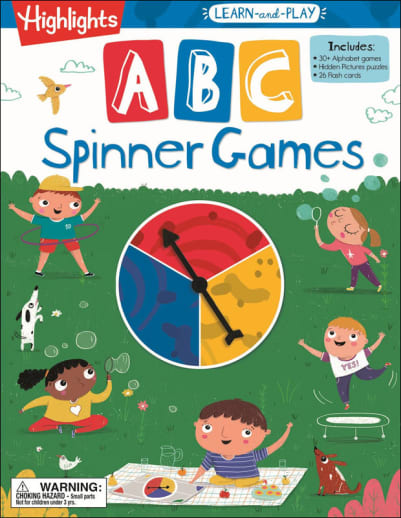 Highlights Learn-and-Play: ABC Spinner Games