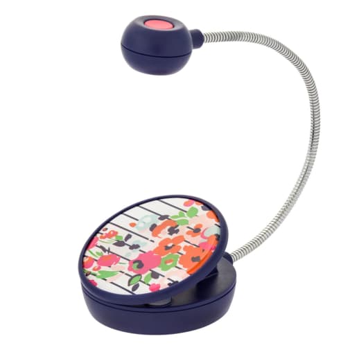 WITHit Dimmable Disc Booklight - Summer Bloom (2LED)