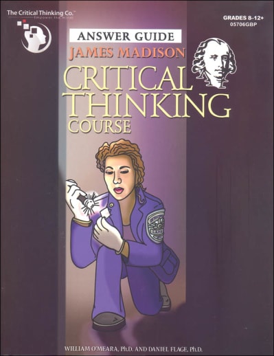 James Madison Critical Thinking Course Teacher Book