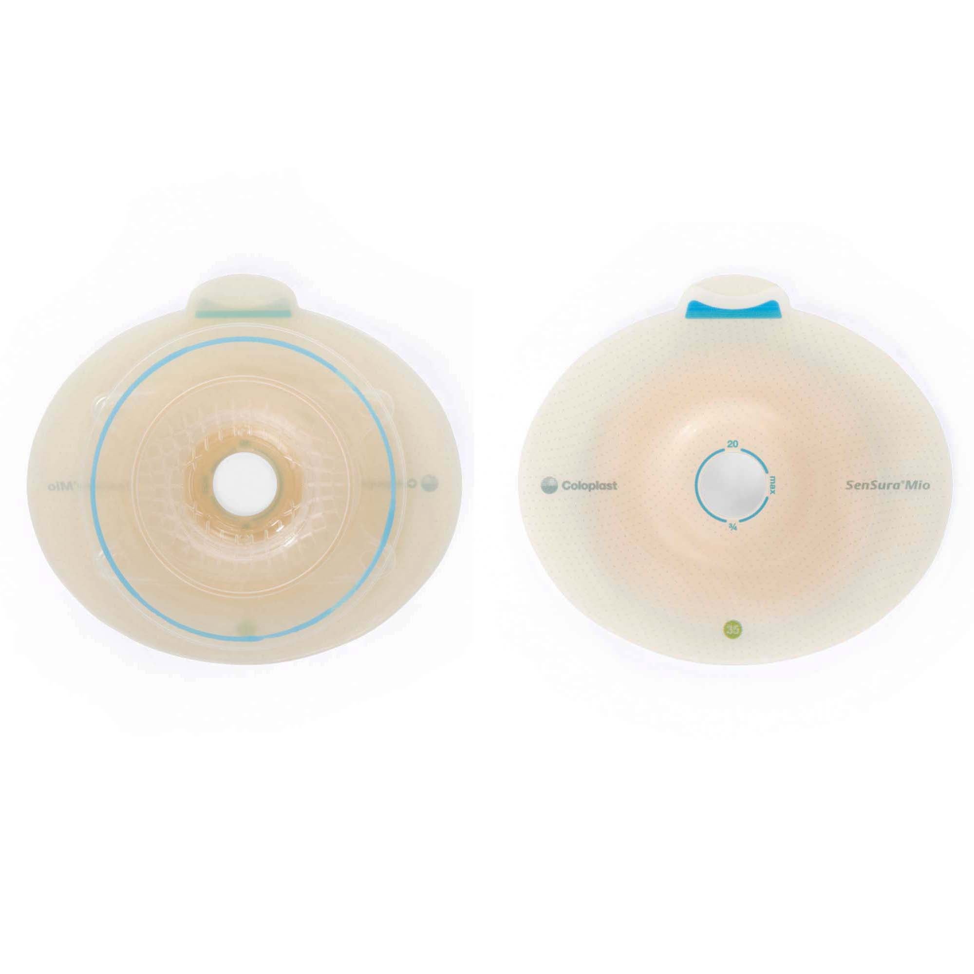SenSura Mio Flex Convex Light Ostomy Barrier, 25 mm Stoma Opening, Red Match MK 1011419