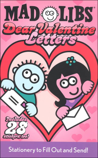 Dear Valentine Letters Mad Libs