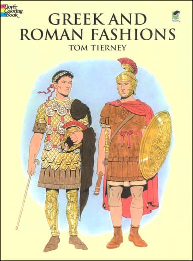 Greek and Roman Fashions Coloring Book