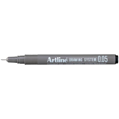 Drawing System Pen - Black (0.05mm, fine)
