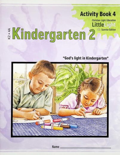 Kindergarten 2 - LittleLight Activity Book 4