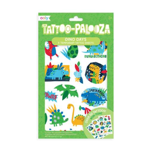 Tattoo-Palooza Temporary Tattoos - Dino Days