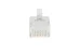 RJ45 Cat6 Modular Plugs/Connectors For Stranded Wire- Qty 100