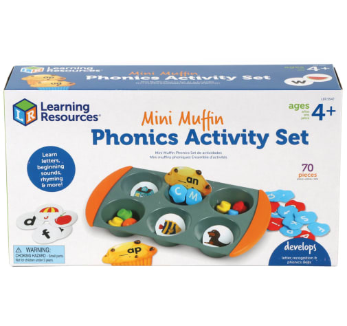 Mini Muffin Phonics Activity Set