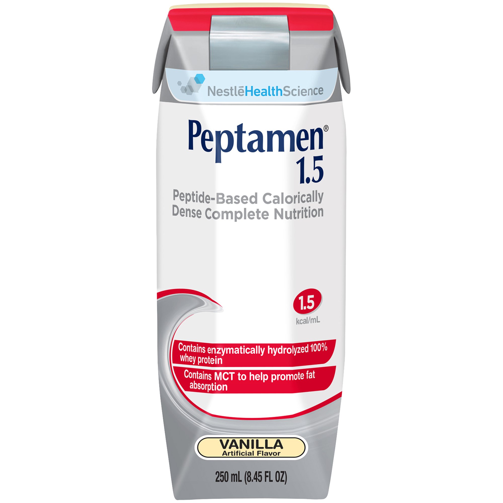 Peptamen 1.5 Vanilla Peptide-Based Calorically Dense Complete Nutrition, 250 mL MK 467630