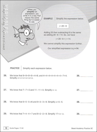 Beast Academy 3C Math Practice