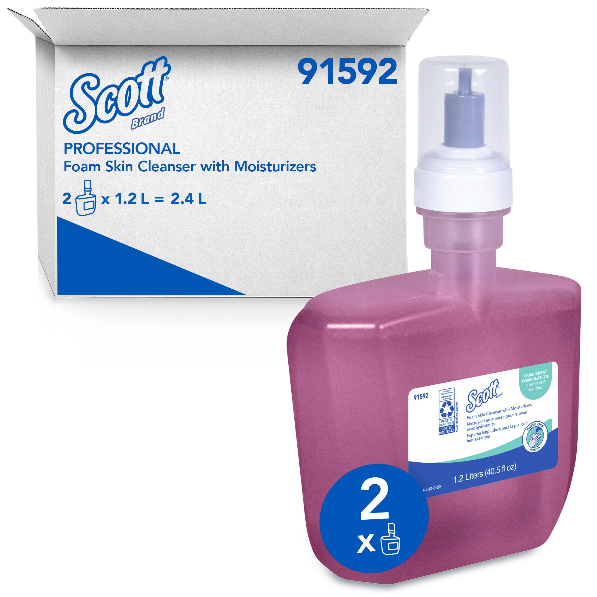 Kleenex Soap 1200 mL Dispenser Refill Bottle MK 762515