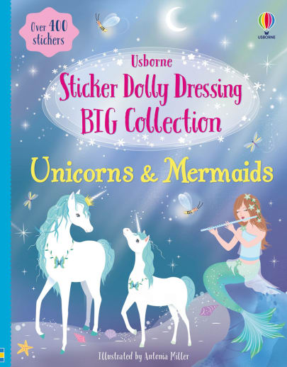 Sticker Dolly Dressing - Big Collection Unicorns & Mermaids