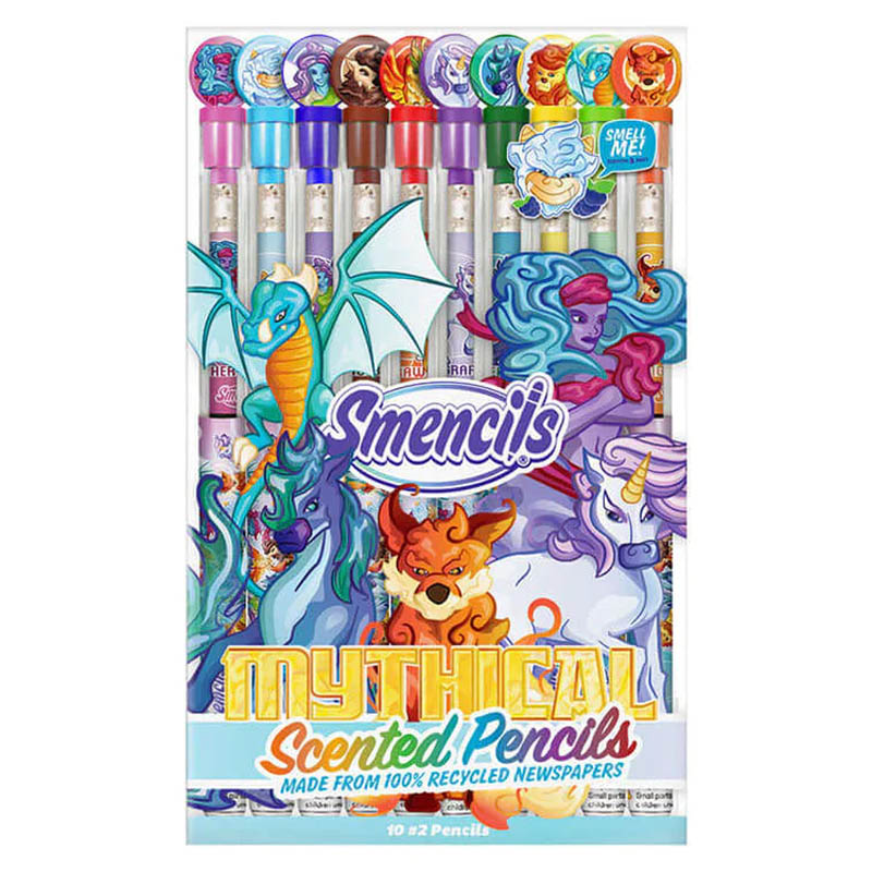 Smencils Graphite Holiday Scented Pencils - 5 Pack