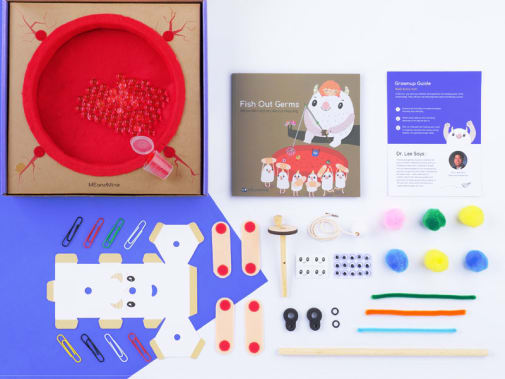 Fish Out Germs Set (MEandMine Story about Healing)