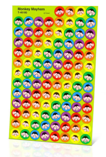 All About Reading Level 3 Marvelous Monkey Stickers