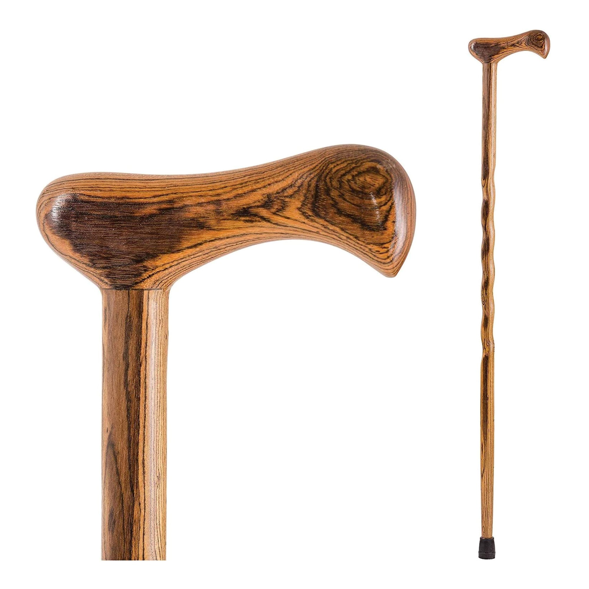 Brazos Twisted Bocote Cane with T-Handle, 37-Inch Height MK 1229018