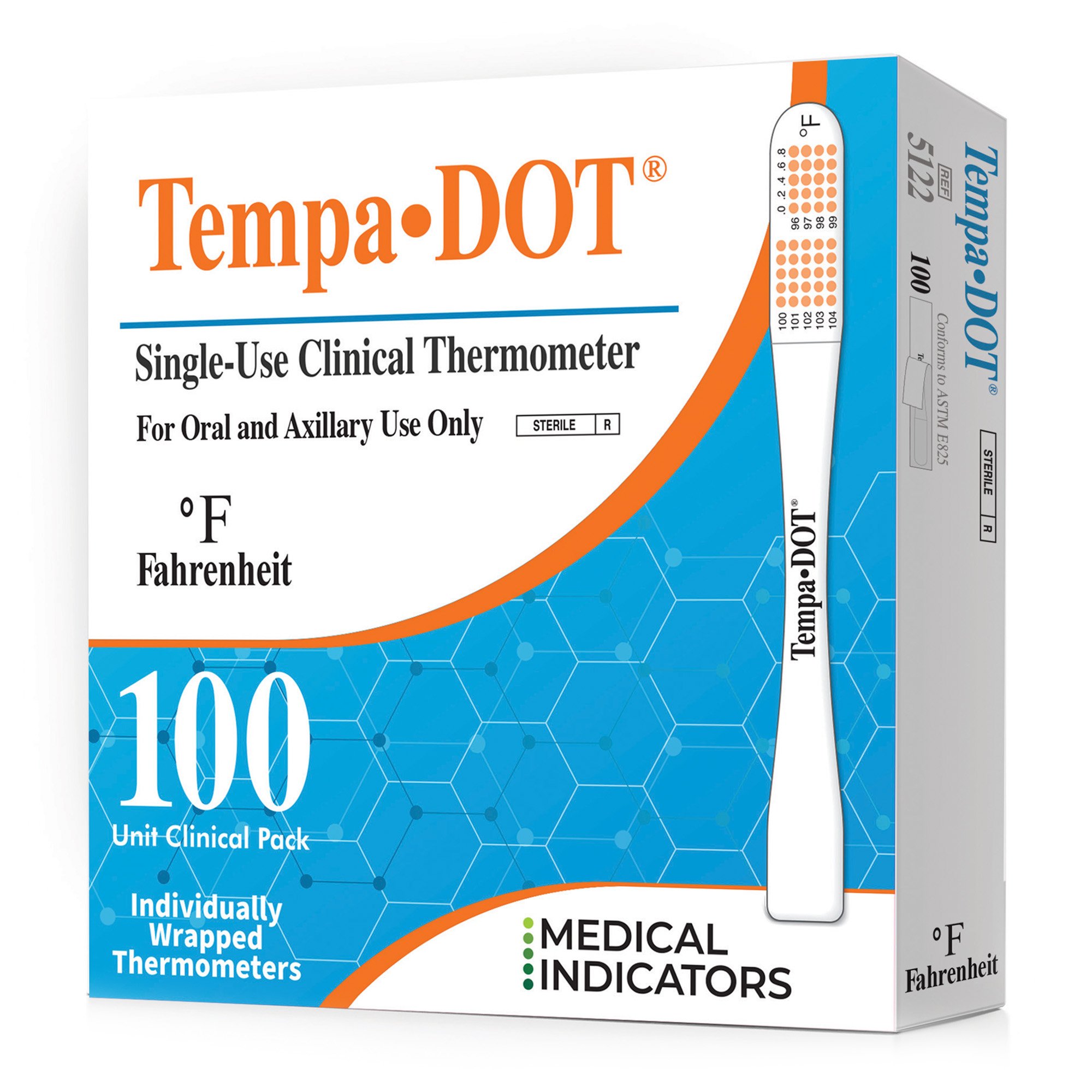 Medical Indicators TempaDOT Oral / Axillary Thermometer MK 144485