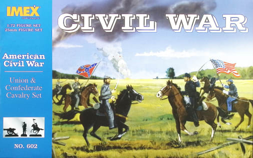 Union/Confederate Calvery Set 1/72 Scale