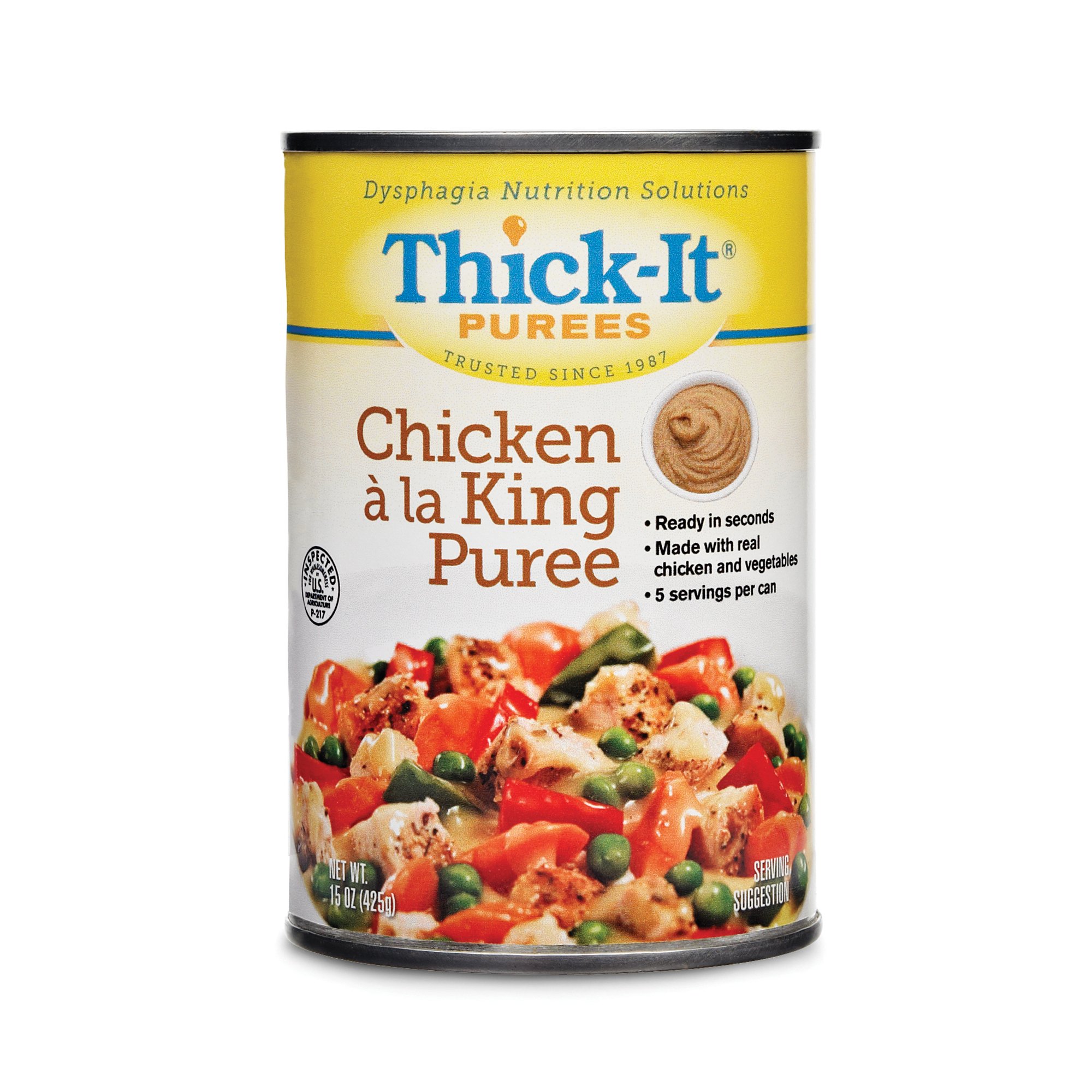 Thick-It Purees Chicken  la King Pure Thickened Food, 15-ounce Can MK 981528