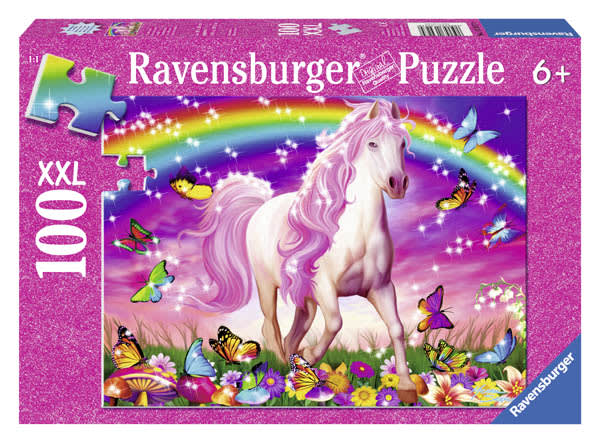 Ravensburger Horse Dream Glitter Puzzle (100 pieces)
