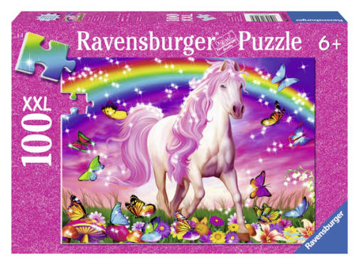 Ravensburger Horse Dream Glitter Puzzle (100 pieces)