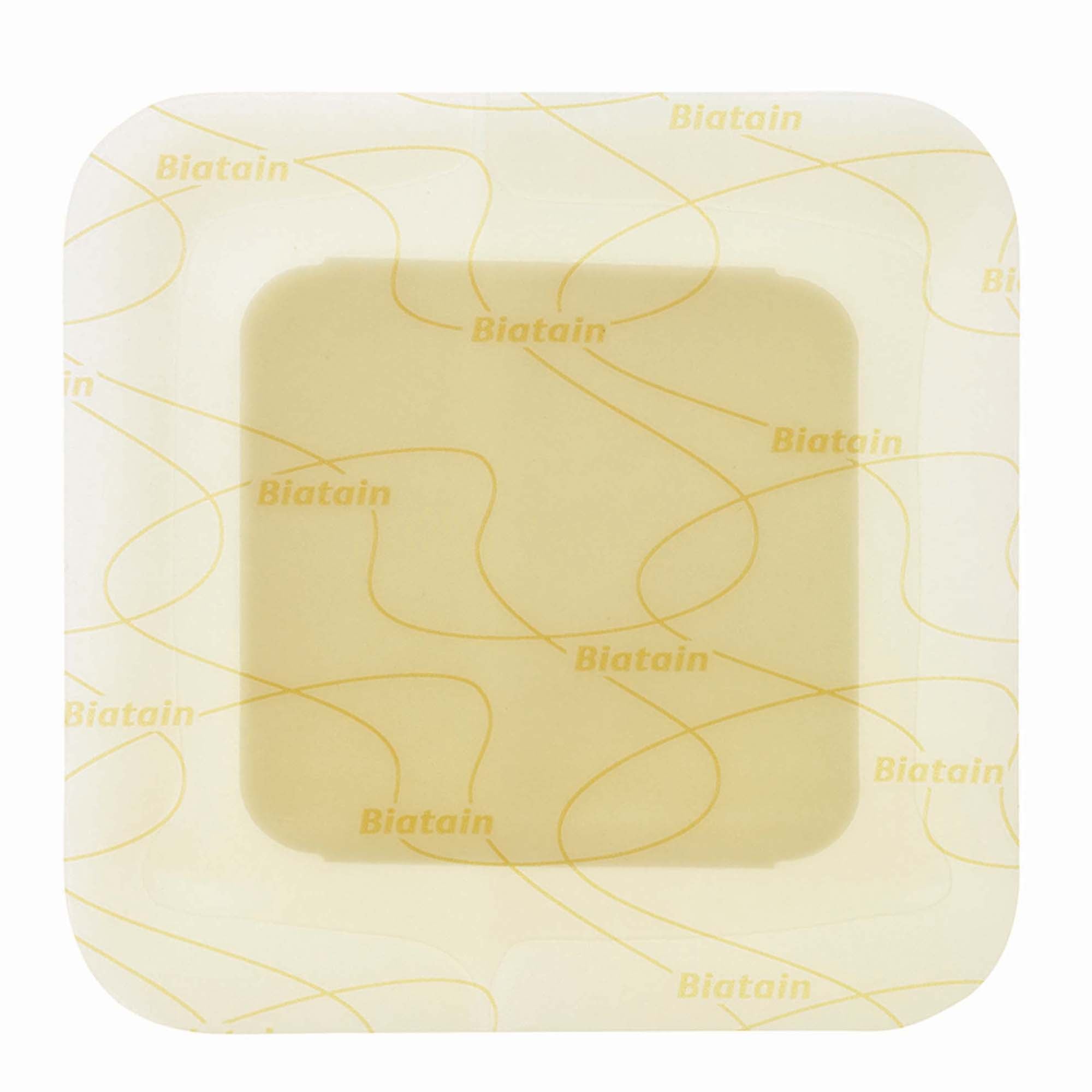 Biatain Hydrocolloid Adhesive with Border Foam Dressing, 4 x 4 Inch MK 446876
