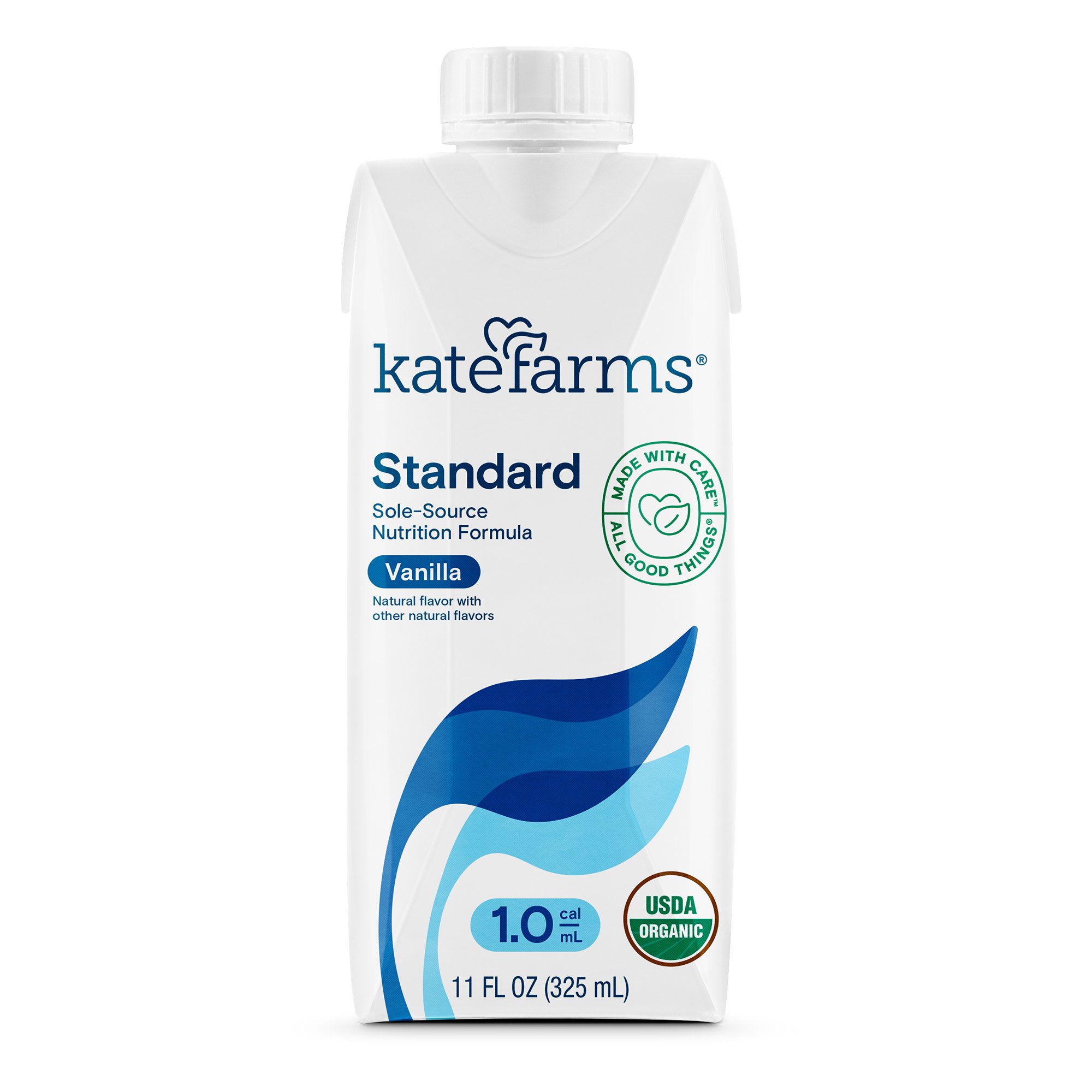 Kate Farms Standard 1.0 Vanilla Sole-Source Nutrition Formula, 11-ounce carton MK 1053181