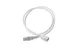 AC power cord, C14 to C19, 14 AWG, 4ft, White