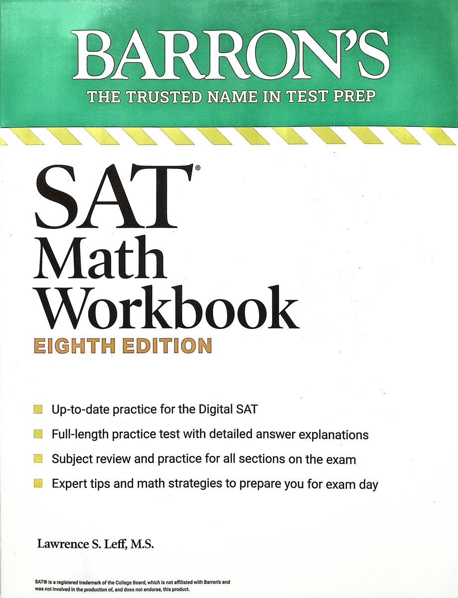 SAT Math Workbook (8th Edition)