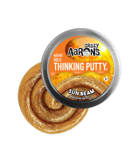 Crazy Aaron's Sun Beam Thinking Putty Small Tin