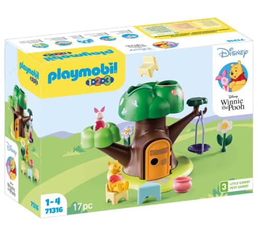 Playmobil 1-2-3 Disney Winnie's & Piglet's Tree House