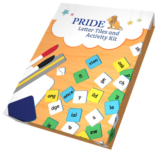 PRIDE Letter Tiles and Activity Kit