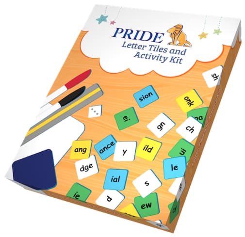 PRIDE Letter Tiles and Activity Kit