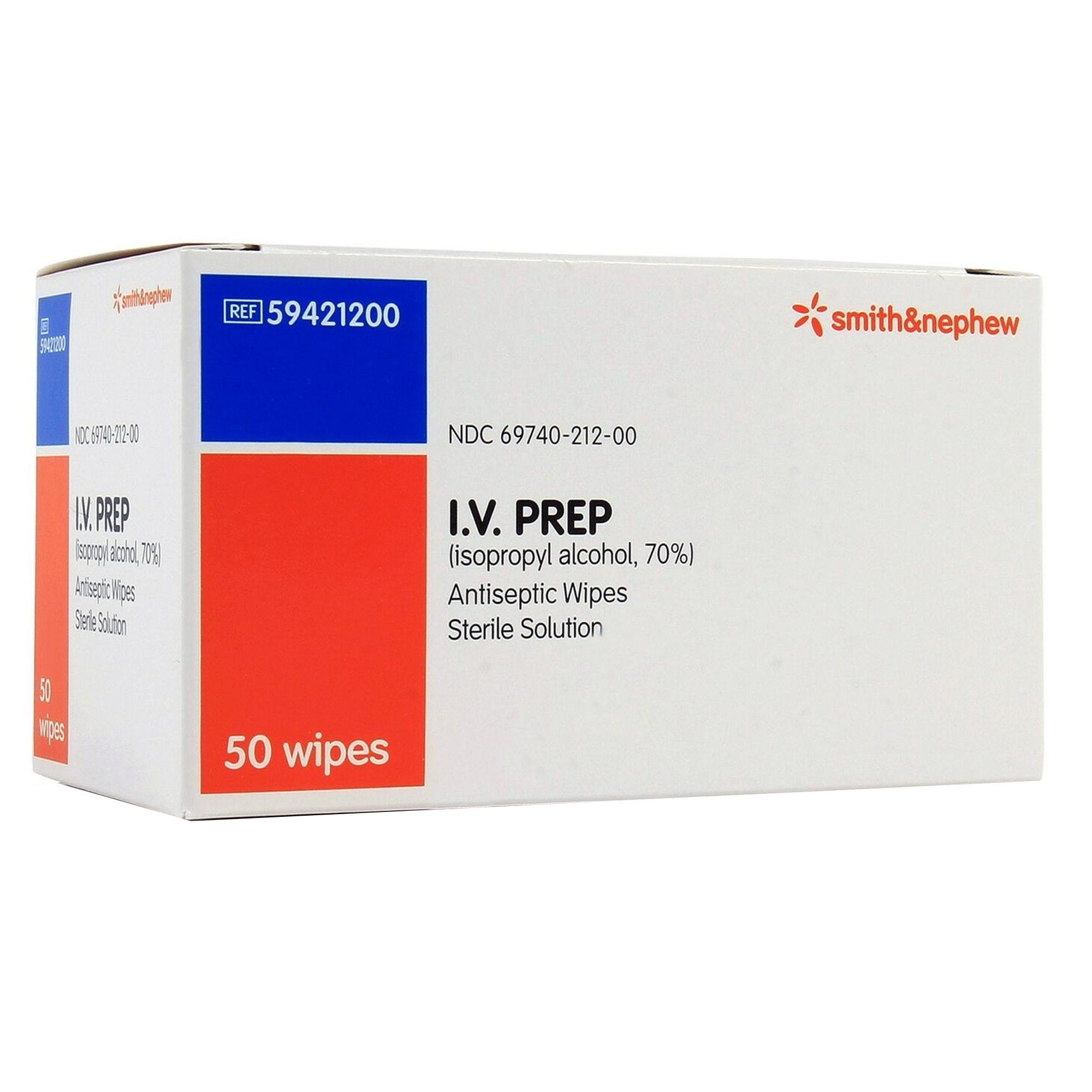 IV PREP 70% Isopropyl Alcohol Antiseptic Wipes MK 175828