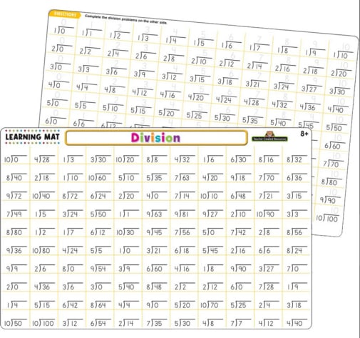 Division Learning Mat