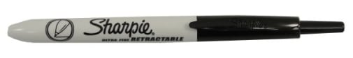 Sharpie Retractable Ultra Fine Point Black 2-pack