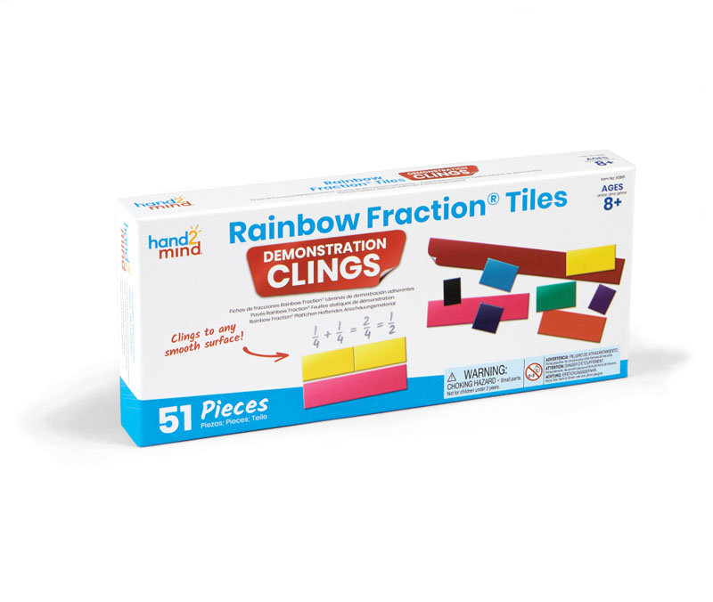 Rainbow Fraction Liquid Measuring Cups